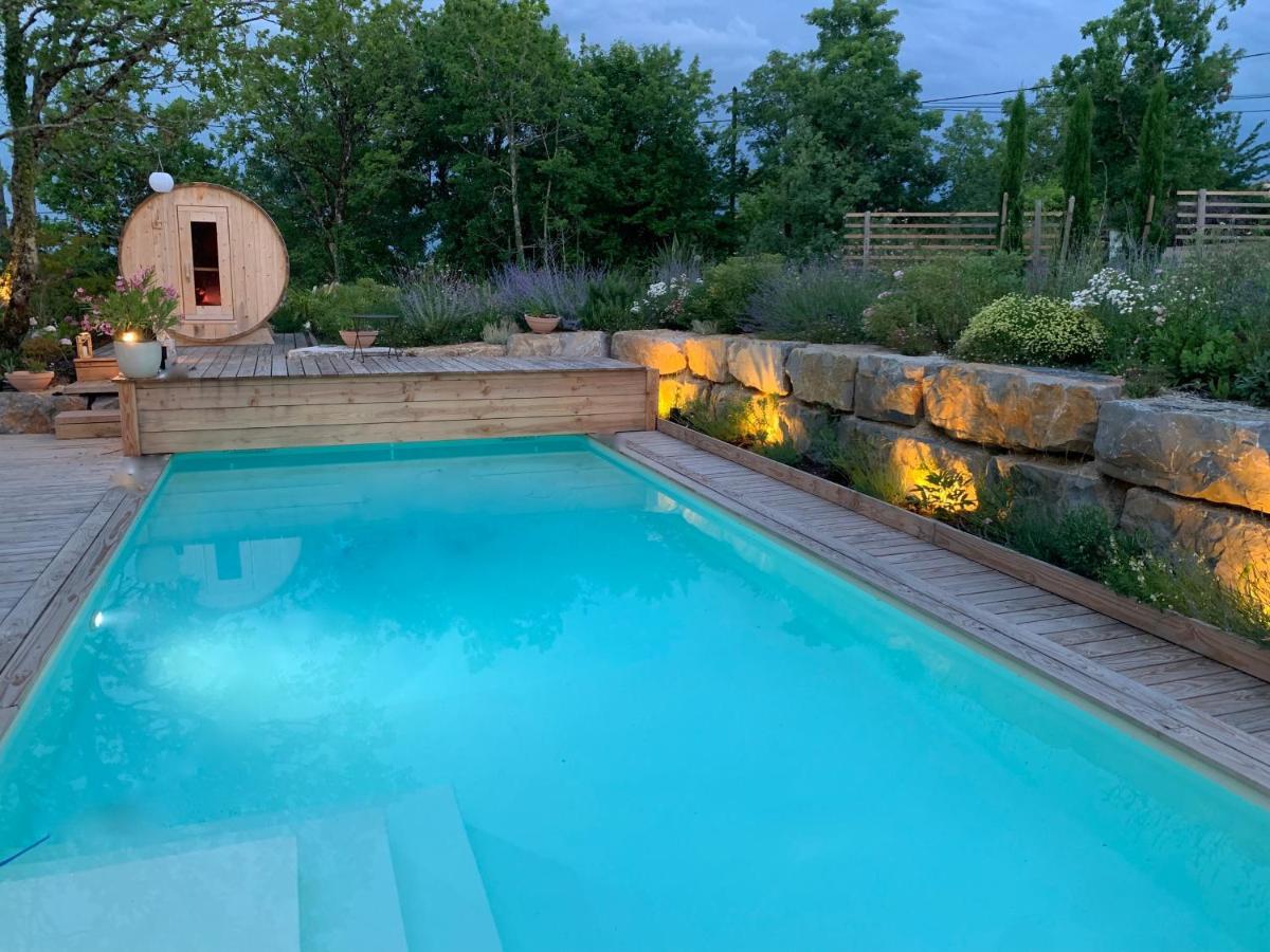 Maison D'Hotes De Charme Le Clos De La Fontaine Piscine & Spa Labastide-Marnhac Eksteriør billede