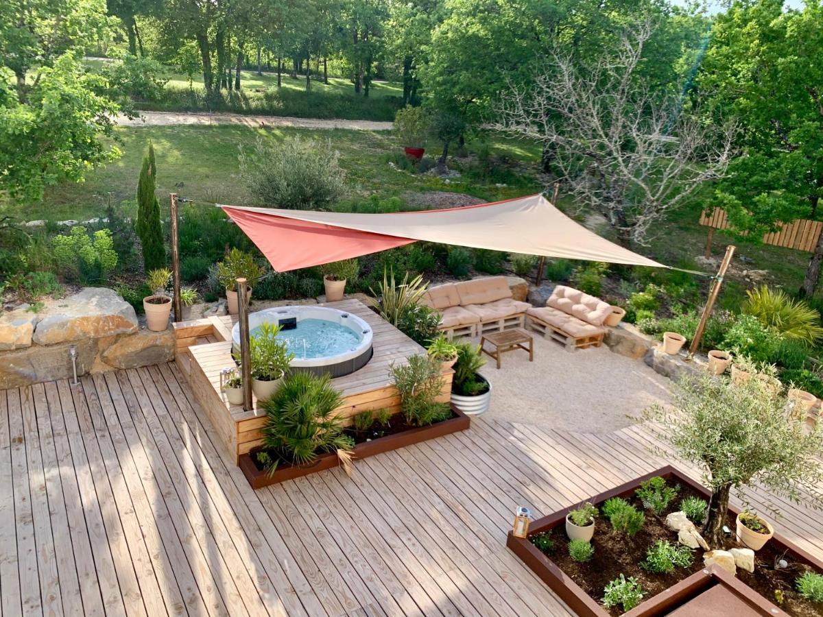 Maison D'Hotes De Charme Le Clos De La Fontaine Piscine & Spa Labastide-Marnhac Eksteriør billede