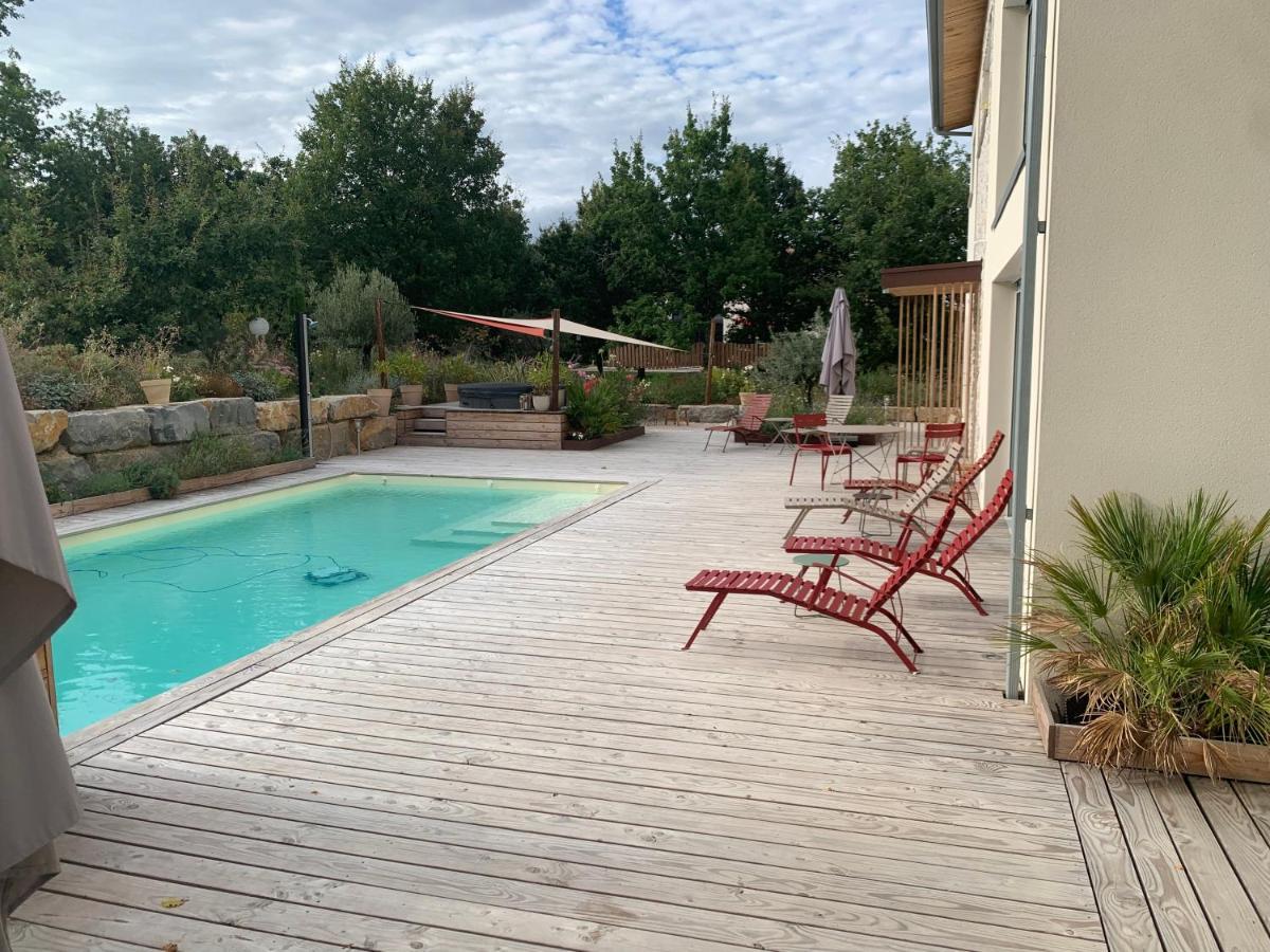 Maison D'Hotes De Charme Le Clos De La Fontaine Piscine & Spa Labastide-Marnhac Eksteriør billede
