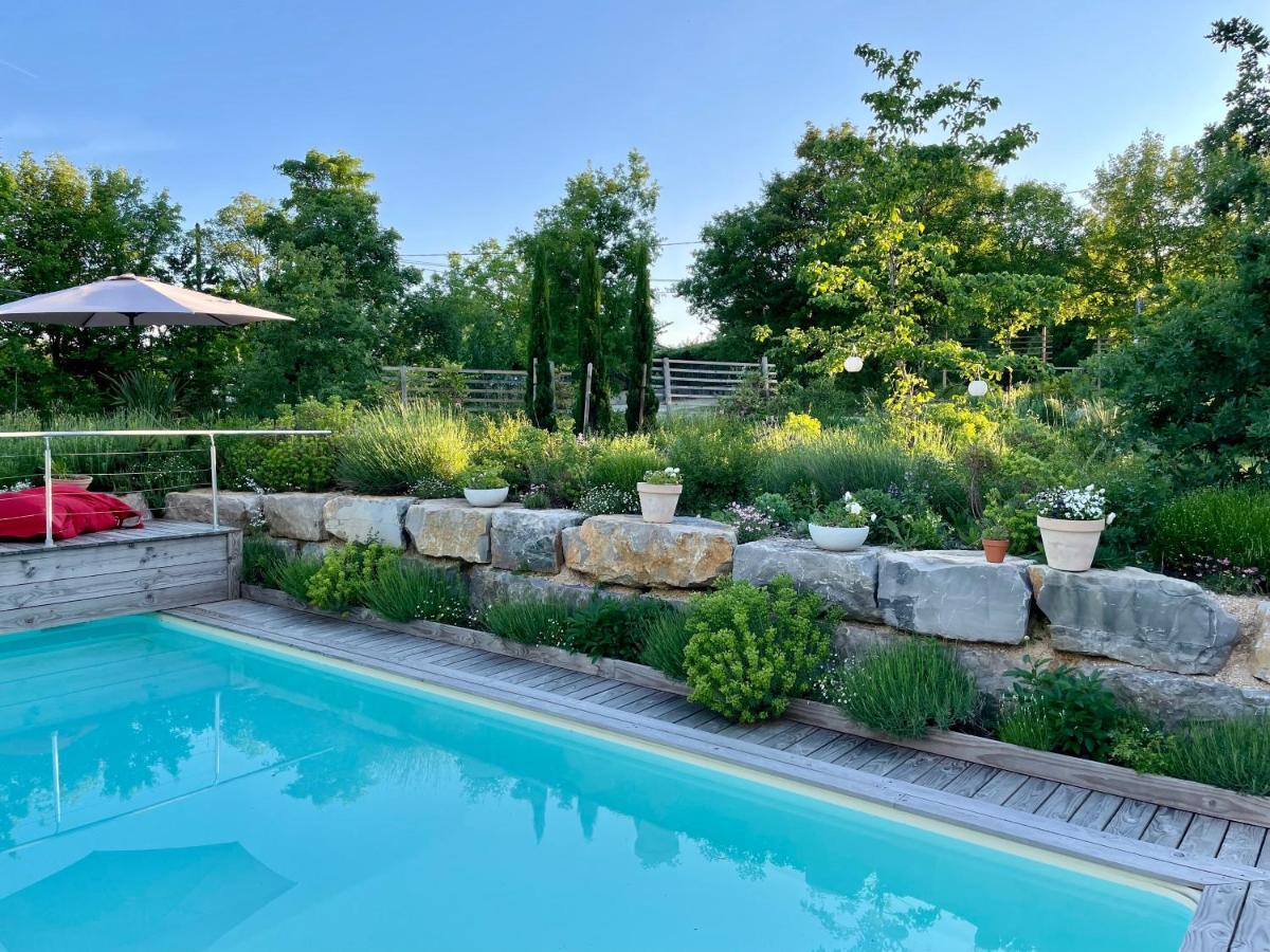 Maison D'Hotes De Charme Le Clos De La Fontaine Piscine & Spa Labastide-Marnhac Eksteriør billede