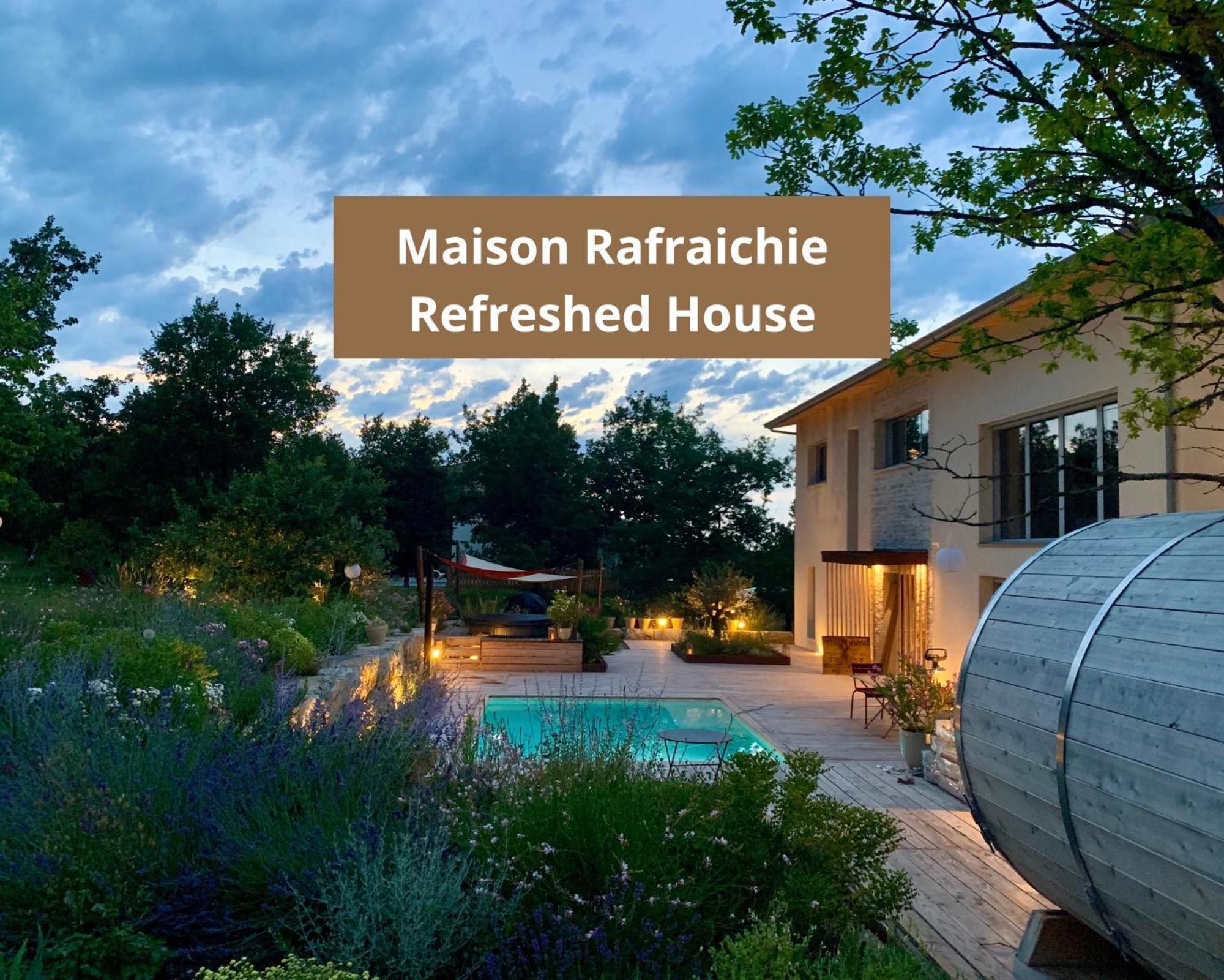 Maison D'Hotes De Charme Le Clos De La Fontaine Piscine & Spa Labastide-Marnhac Eksteriør billede